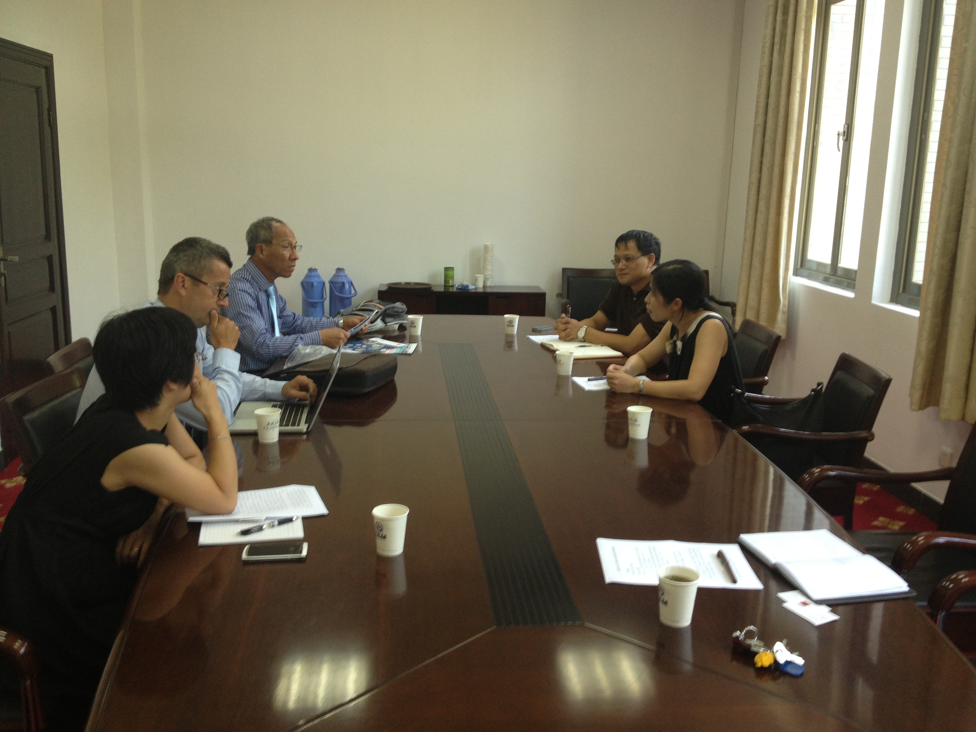2013-8-30法国图卢兹副董事长访问公司.JPG